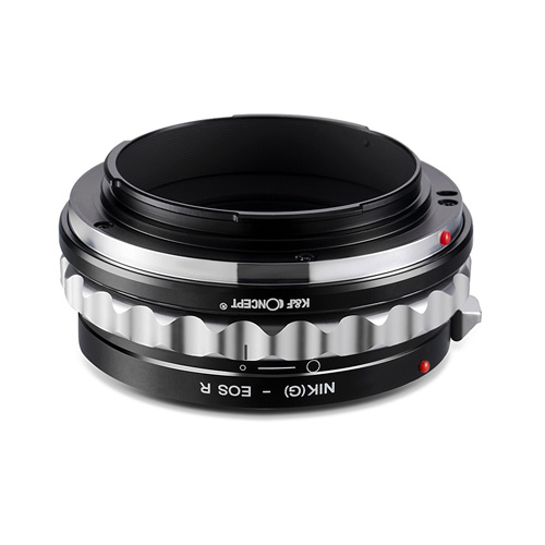 K&F Concept レンズマウントアダプター / KF-NGRF / レンズ側：ニコンF(Gタイプ対応) ボディ側：キヤノンRF