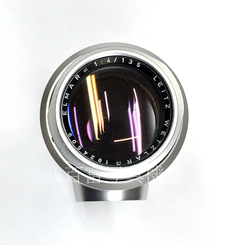 【中古】 ライカ ライツ エルマー 135mm F4  L39ライカスクリューマウント Leica Leitz  ELMAR 中古交換レンズ 59258