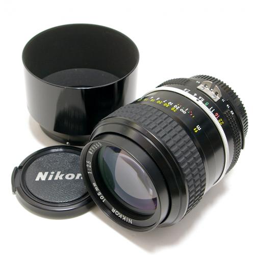 中古 ニコン Ai Nikkor 105mm F2.5 Nikon / ニッコール 【中古レンズ】 K1579