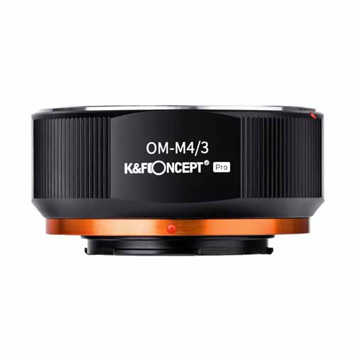 K&F Concept レンズマウントアダプター / KF-OMM43.P / レンズ側：オリンパスOM ボディ側：マイクロフォーサーズ