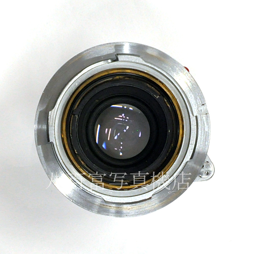 【中古】 ライカ ライツ エルマー 5cm F2.8 feet ライカMマウント シルバー Leica Leitz Elmar 中古交換レンズ