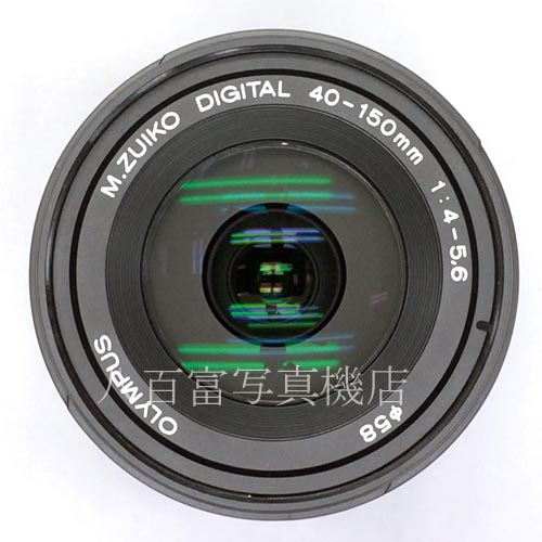 【中古】 オリンパス M.ZUIKO DIGITAL ED 40-150mm F4-5.6 R マイクロフォーサーズ用 ブラック OLYMPUS M.ズイコー 中古レンズ 34386