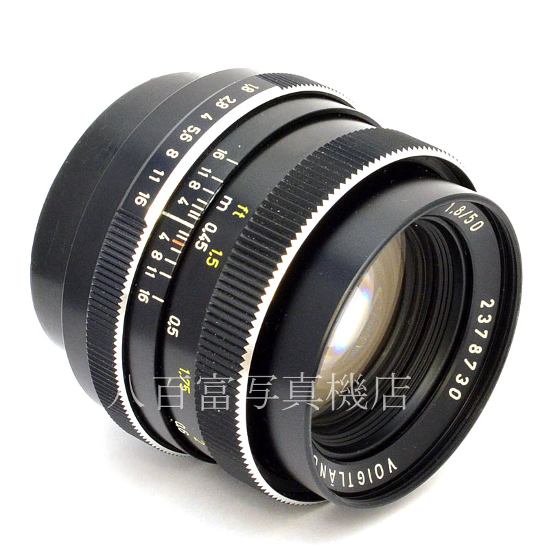 【中古】 フォクトレンダー COLOR-ULTRON 50mm F1.8 ローライQBMマウント Voigtlander カラーウルトロン 中古交換レンズ 49605