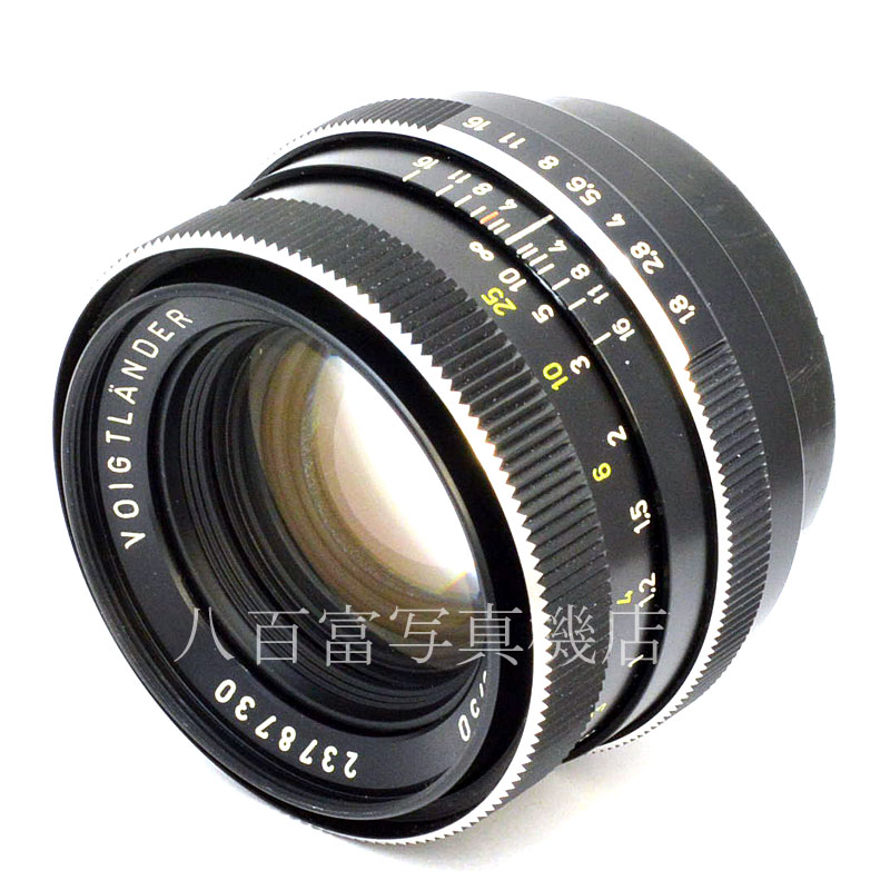 【中古】 フォクトレンダー COLOR-ULTRON 50mm F1.8 ローライQBMマウント Voigtlander カラーウルトロン 中古交換レンズ 49605