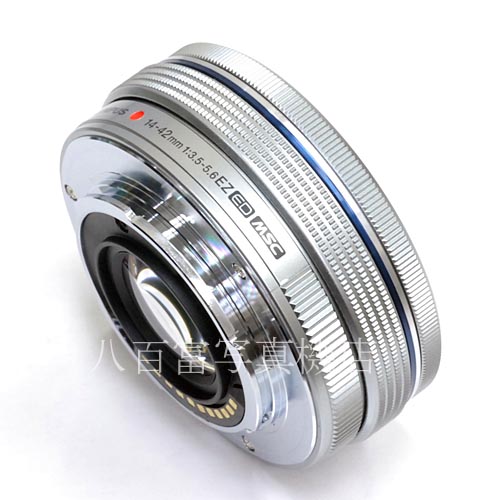 【中古】 オリンパス M.ZUIKO DIGITAL ED 14-42mm F3.5-5.6 EZ シルバー OLYMPUS 中古レンズ 34385