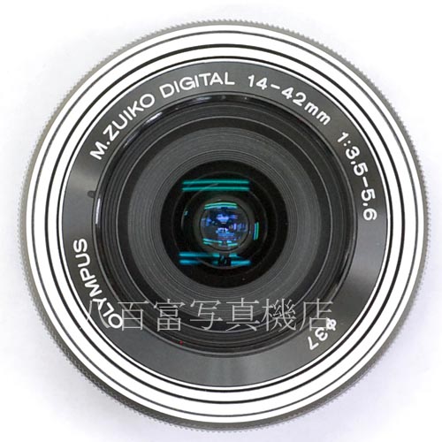 【中古】 オリンパス M.ZUIKO DIGITAL ED 14-42mm F3.5-5.6 EZ シルバー OLYMPUS 中古レンズ 34385