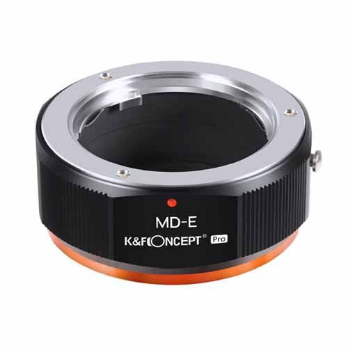 K&F Concept レンズマウントアダプター / KF-SRE.P / レンズ側：ミノルタ MD、MC/SR ボディ側：ソニーE