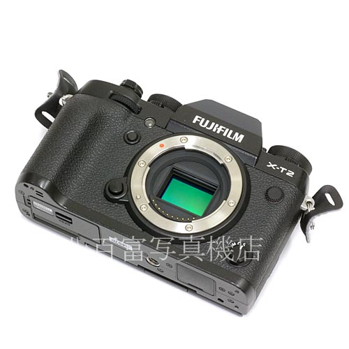 【中古】 フジフイルムX-T2 ボディ ブラック FUJIFILM 中古カメラ 34570