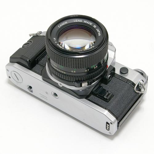 中古 キャノン AE-1 PROGRAM シルバー New FD 50mm F1.4 セット Canon