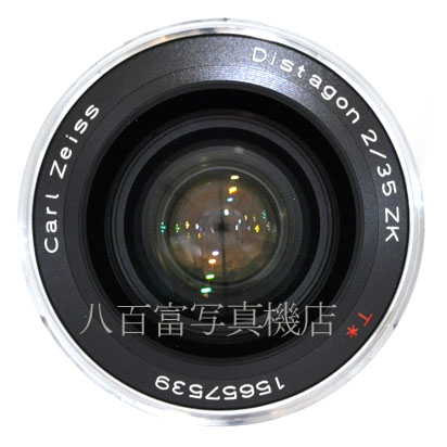 【中古】 カールツァイス Distagon T* 35mm F2 ZK ペンタックスKA用 CarlZeiss ディスタゴン 中古レンズ 40396