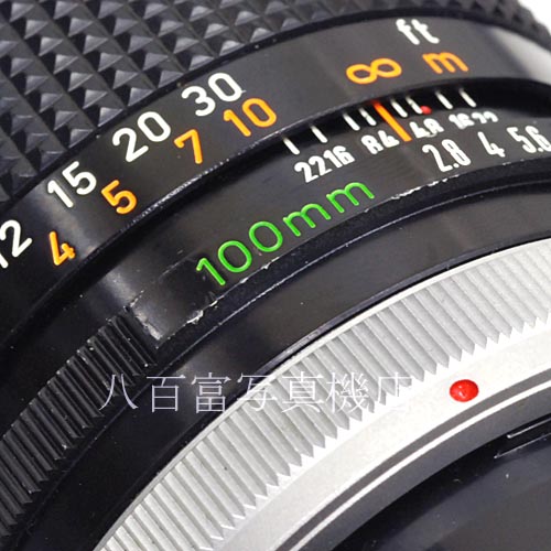 【中古】 キヤノン FD 100mm F2.8 S.S.C. (A) Canon 中古レンズ 40524