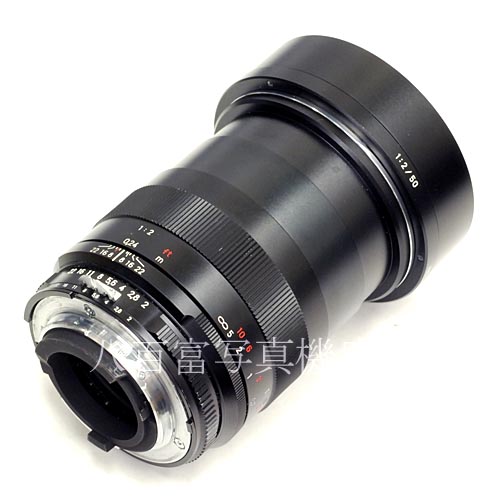 【中古】  ツァイス Makro-Planar T* 50mm F2 ZF ニコンAi-S用 Zeiss マクロ プラナー 中古レンズ 40556