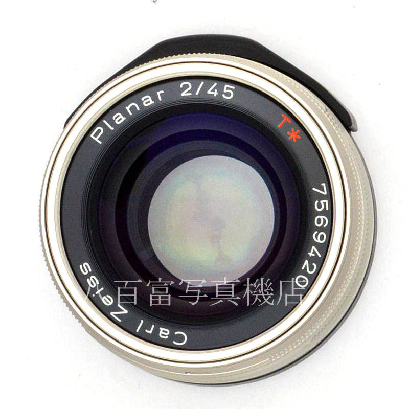 【中古】 コンタックス Planar T* 45mm F2 GG-2・GK-54 セット Gシリーズ用 CONTAX  中古交換レンズ 49659