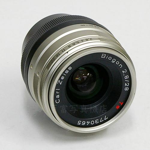 【中古】 コンタックス Biogon T* 28mm F2.8  Gシリーズ用 CONTAX ビオゴン 中古レンズ18603