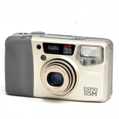 【中古】  ペンタックス ESPIO 115M ゴールド エスピオ PENTAX 中古フイルムカメラ 38575