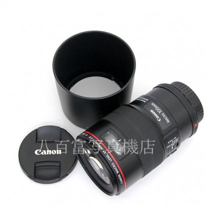 【中古】 キャノン EF 100mm F2.8L MACRO IS USM Canon マクロ 中古レンズ34716