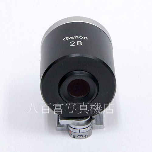 【中古】 Canon 28mm ファインダー (P)型 パララックス補正機構付 キャノン Finder 中古アクセサリー  34542