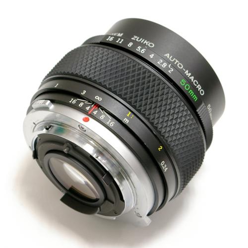 OLYMPUS - 【中古】(オリンパス) OLYMPUS OM 50/2 マクロ OLYMPUS OM ZUIKO AUTO-MACRO 50mm f2