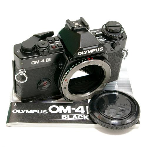 中古 オリンパス OM-4Ti ブラック ボディ OLYMPUS