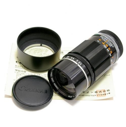 中古 キャノン 135mm F3.5 ライカLマウント互換 Canon