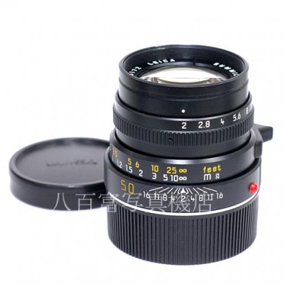 【中古】 ライカ SUMMICRON-M 50mm F2 ブラック Leica ズミクロン 中古レンズ 33691