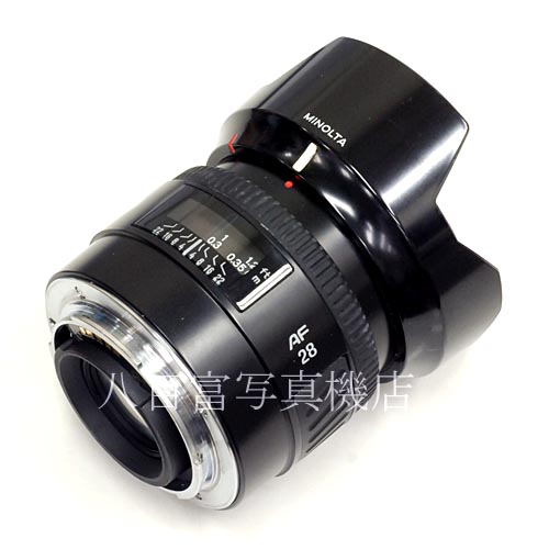 【中古】 ミノルタ AF 28mm F2 New αシリーズ MINOLTA 中古レンズ 40555