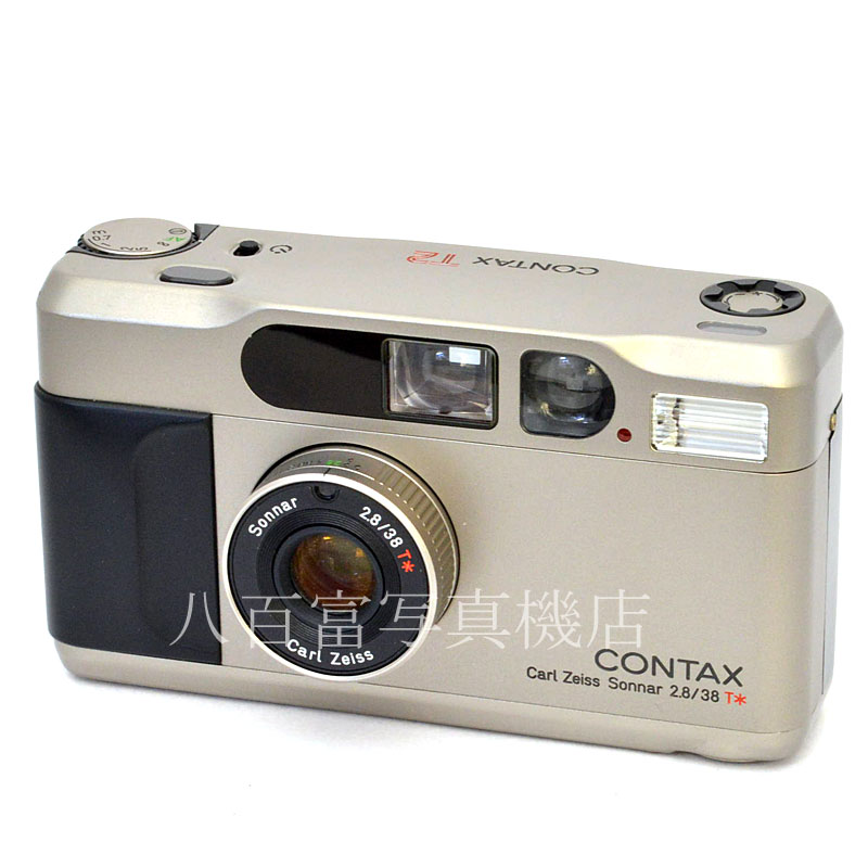 【中古】 コンタックス T2D シルバー CONTAX  中古フイルムカメラ 49724