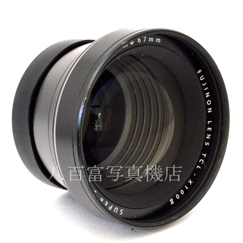 中古】 フジフイルム TCL-X100II ブラック X100F X100V用 テレコンバージョンレンズ FUJIFILM 中古アクセサリー 49624|カメラのことなら八百富写真機店