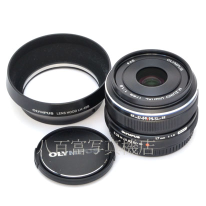 【中古】 オリンパス M.ZUIKO DIGITAL 17mm F1.8 MSC ブラック OLYMPUS 中古交換レンズ 45375