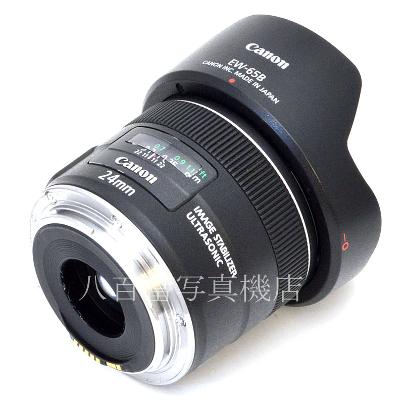 【中古】 キヤノン EF 24mm F2.8 IS USM Canon 中古交換レンズ 49723