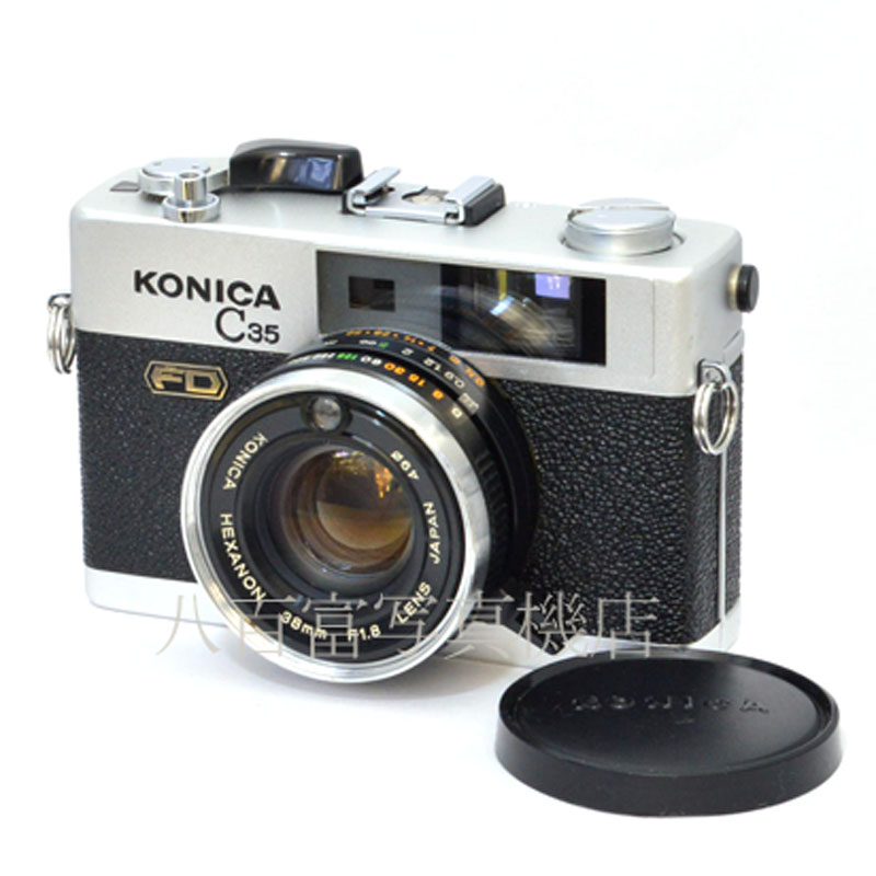 【中古】 コニカ C35 FD シルバー KONICA 中古フイルムカメラ 49440