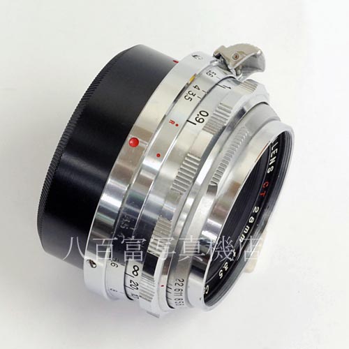 【中古】   キヤノン  キヤノンレンズ CT 28mm F3.5 コンタックス(距離計時代)マウント用 Canon CANON LENS 中古レンズ 40550