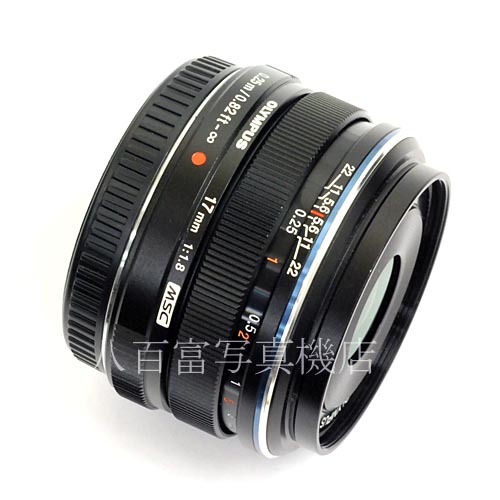 【中古】 オリンパス M.ZUIKO DIGITAL 17mm F1.8 MSC ブラック OLYMPUS 中古レンズ 40563