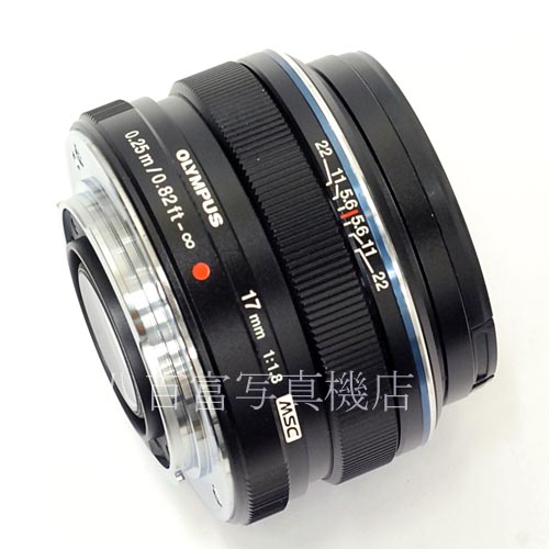 【中古】 オリンパス M.ZUIKO DIGITAL 17mm F1.8 MSC ブラック OLYMPUS 中古レンズ 40563