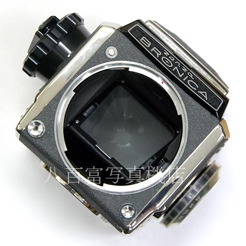 【中古】 ゼンザ ブロニカ S2 シルバー Nikkor 75mm F2.8 セット 後期 ZENZA BRONICA 中古カメラ 34723
