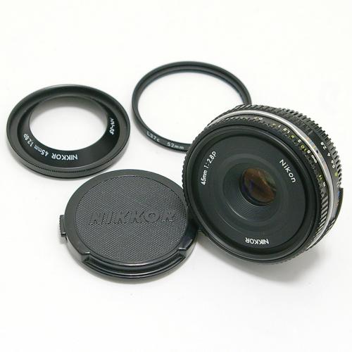 中古 ニコン Ai Nikkor 45mm F2.8P ブラック Nikon/ニッコール