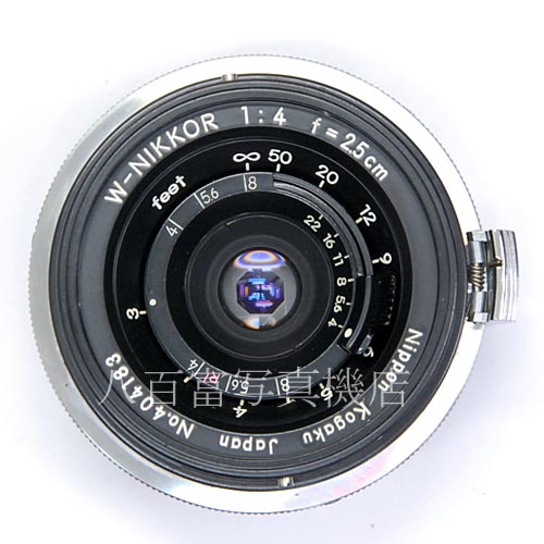 【中古】 ニコン W-Nikkor 2.5cm F4 後期型 ブラック Sマウント Nikon ニッコール 中古レンズ 34751