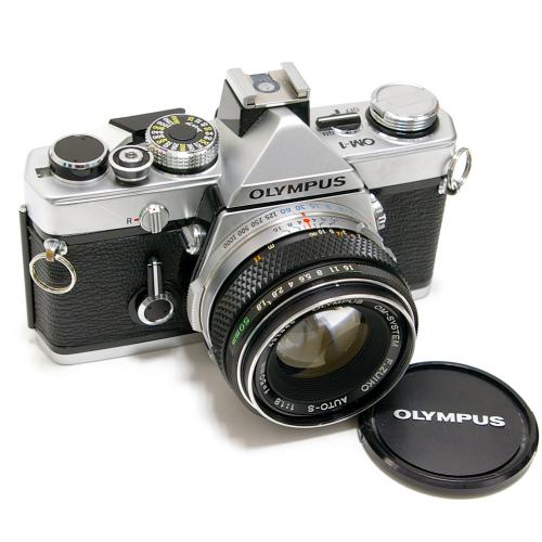 中古 オリンパス OM-1 MD シルバー 50mm F1.8 セット OLYMPUS 【中古カメラ】 00623