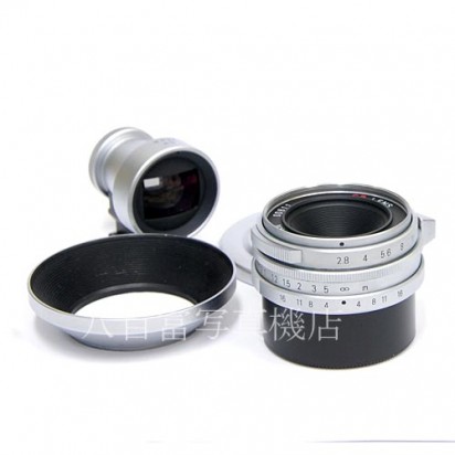 【中古】 リコー GRレンズ 28mm F2.8 ライカLマウント シルバー RICOH 中古レンズ 34750