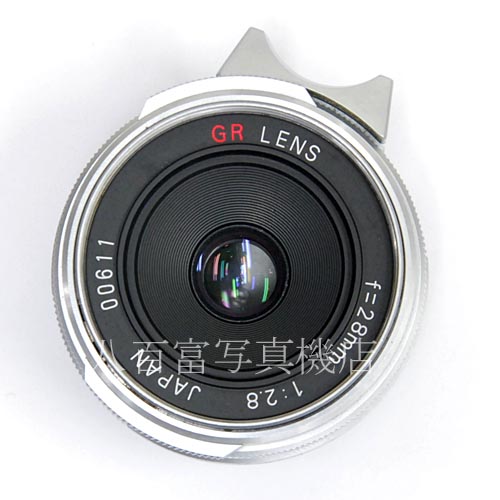 【中古】 リコー GRレンズ 28mm F2.8 ライカLマウント シルバー RICOH 中古レンズ 34750