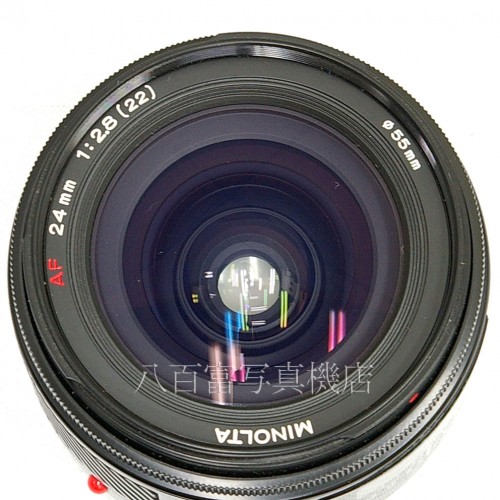 【中古】 MINOLTA/ミノルタ AF 24mm F2.8 型 中古レンズ 24328