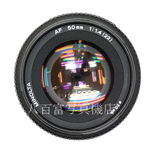 【中古】 ミノルタ AF 50mm F1.4 New αシリーズ MINOLTA 中古交換レンズ 40553