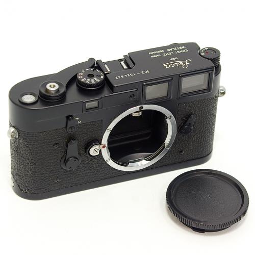 中古 ライカ M3 リペイントブラック ボディ Leica 【中古カメラ】 G9884