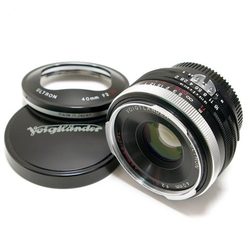 中古 フォクトレンダー ULTRON 40mm F2 SL ニコンAi-S用 【中古レンズ】 00651