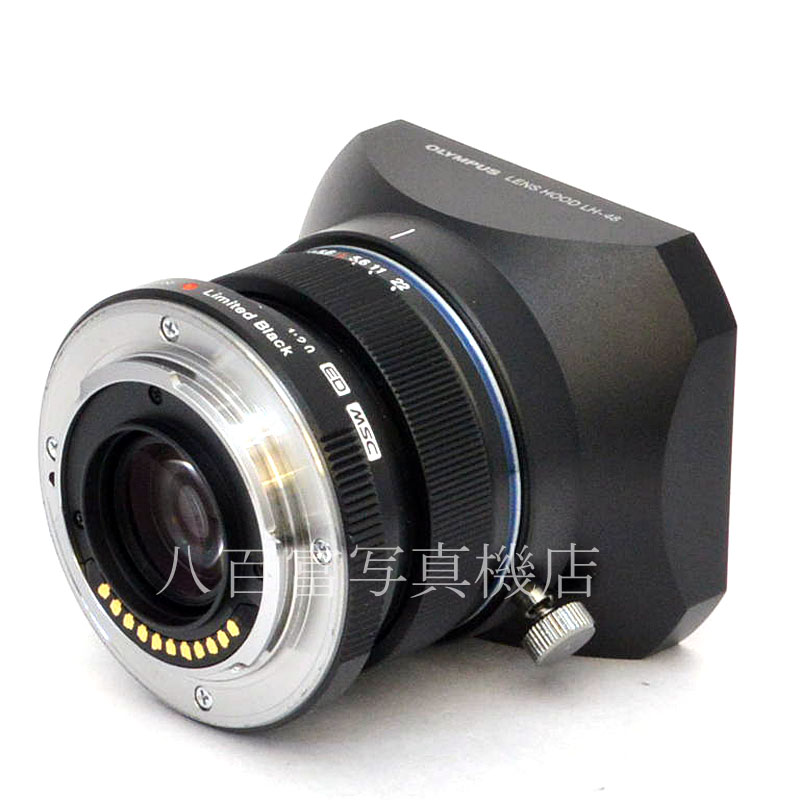 【中古】 オリンパスM.ZUIKO DIGITAL ED 12mm F2.0 Limited Black ズイコーデジタル 中古交換レンズ 49802