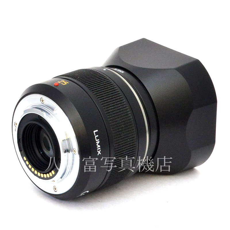 【並品】パナソニック 標準単焦点レンズ ライカ DG SUMMILUX 25mm 高速・高精度AFと防塵・防滴仕様が進化した LEICA DG 標準単焦点レンズ