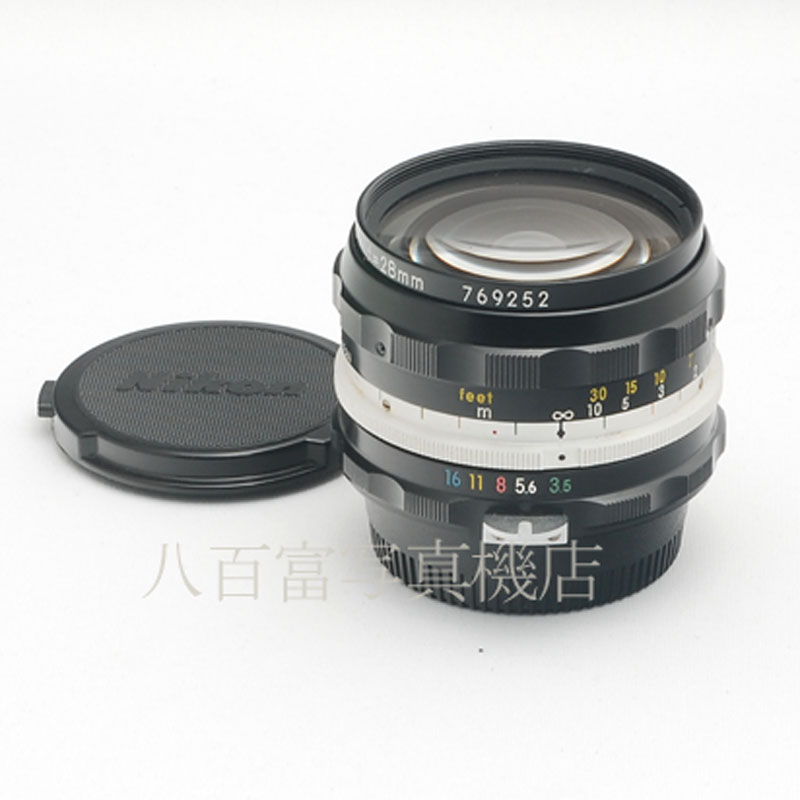 【中古】 ニコン Auto Nikkor 28mm F3.5 (後期型) Nikon / オートニッコール 中古交換レンズ 49243