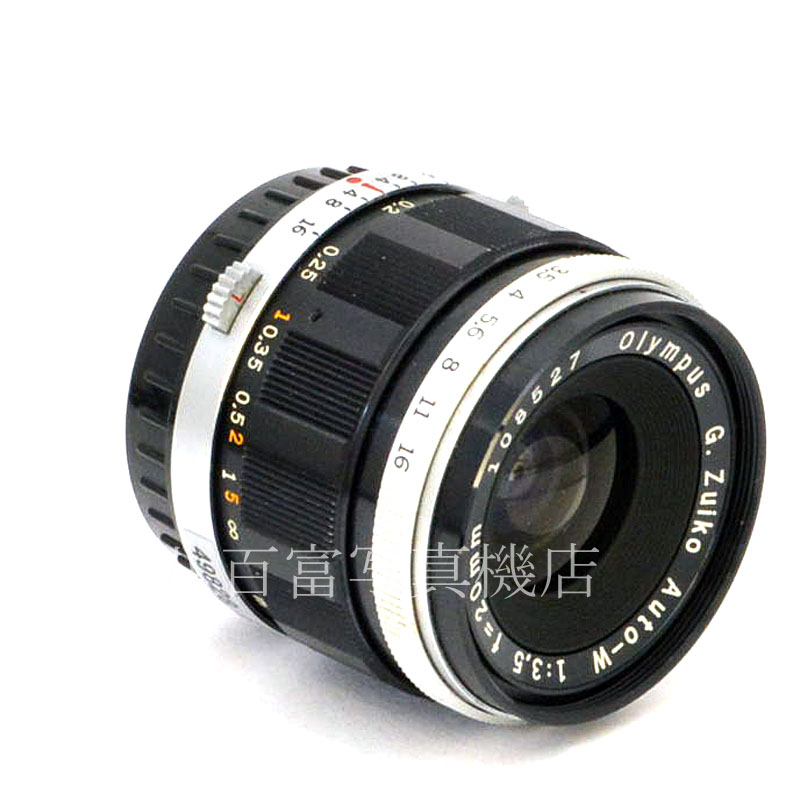 中古】 オリンパス G.Zuiko 20mm F3.5 ペンFT/TTLナンバー入 OLYMPUS