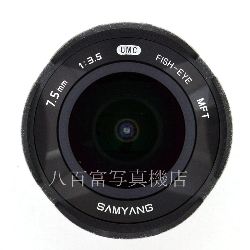 【中古】 サムヤン  7.5mm F3.5  UMC　FISH-EYE シルバー マイクロフォサーズ用 SAMYANG 中古交換レンズ　49818