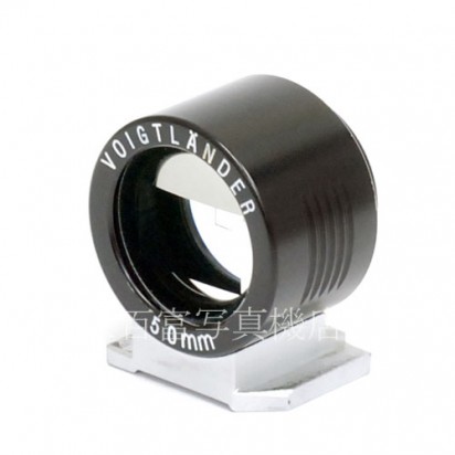 【中古】 フォクトレンダー 50mm View Finder ブラック ビューファインダー Voigtlander 中古アクセサリー 39911